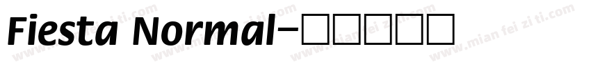 Fiesta Normal字体转换